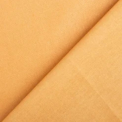 Tischdeckenstoff abwaschbar Baumwollstoff beschichtet uni camel 1,45m Breite