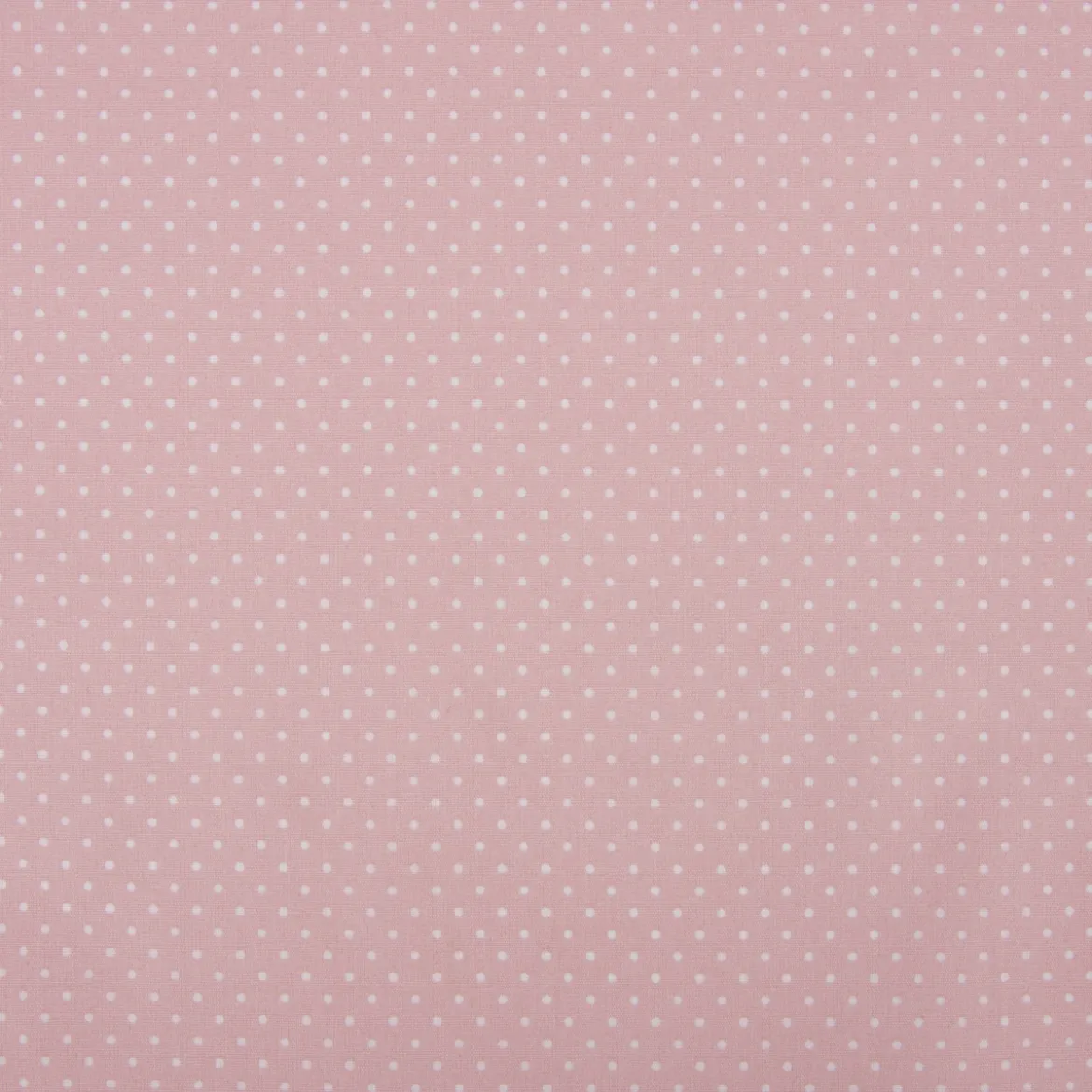 Tischdeckenstoff beschichtete Baumwolle Punkte rosa weiß 1,5m Breite