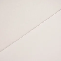 Tischdeckenstoff beschichtete Baumwolle Glitzer uni wollweiß 1,55m Breite