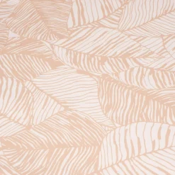 Tischdecke Roja Laub Blätter beige weiß 150x250cm