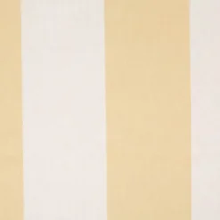 Tischläufer aus Baumwolle mit Streifen Vanille Ecru 40x160cm von SCHÖNER LEBEN.