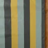 Tischläufer aus Baumwolle mit Streifen grün, grau und hellblau 40x160cm von SCHÖNER LEBEN.
