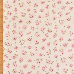 Tischläufer Classic Little Rose Rosenblüten ecru rosa 40x160cm von SCHÖNER LEBEN.