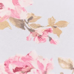 Tischläufer Classic Painted Rose Rosen hellblau rosa 40x160cm von SCHÖNER LEBEN.