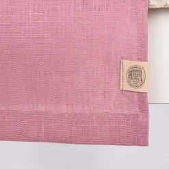 Tischläufer Erik aus 100% Leinen 1-lagig 47x150cm altrosa