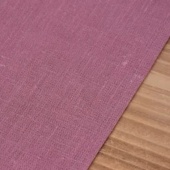 Tischläufer Erik aus 100% Leinen 1-lagig 47x150cm altrosa