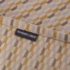 Tischläufer Mira Hexagon beige gelb 40x160cm von SCHÖNER LEBEN.