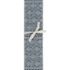 Tischläufer Mirthe Häkel grau 30x140cm