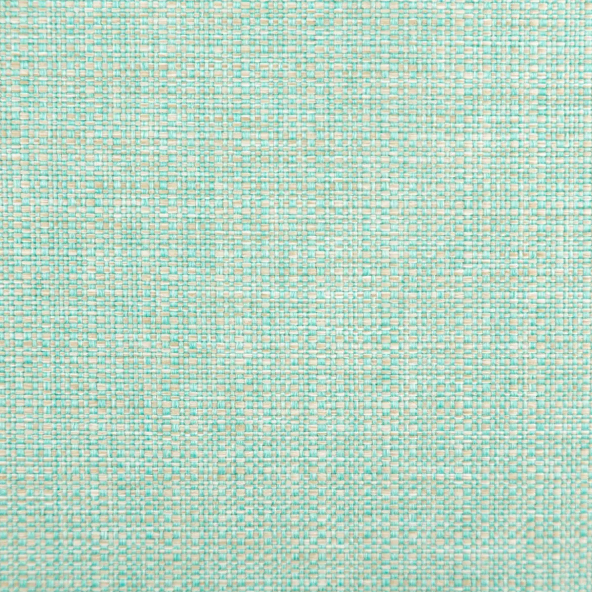 Tischläufer Outdoor Olefina mit Fleckschutz uni Struktur mintgrün meliert 40x160cm von SCHÖNER LEBEN.