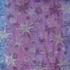 Tüllstoff Farbverlauf Glitzerkristalle pink blau silberfarbig 1,55m Breite