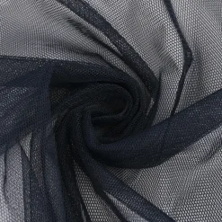 Tüll weich Brauttüll dunkelblau 1,6m Breite