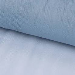 Tüll weich Brauttüll rauchblau 1,6m Breite