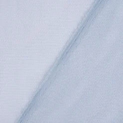 Tüll weich Brauttüll rauchblau 1,6m Breite