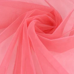Tüll weich Regenbogen Farbverlauf rot rosa 1,60m
