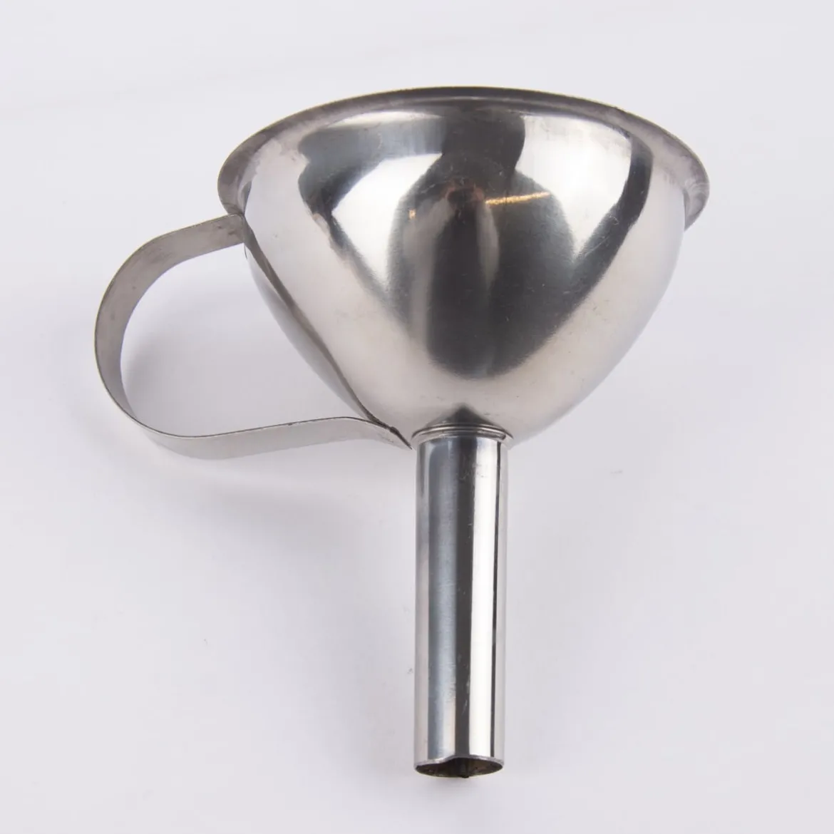Trichter Metall silberfarbig 9x11,5x12cm