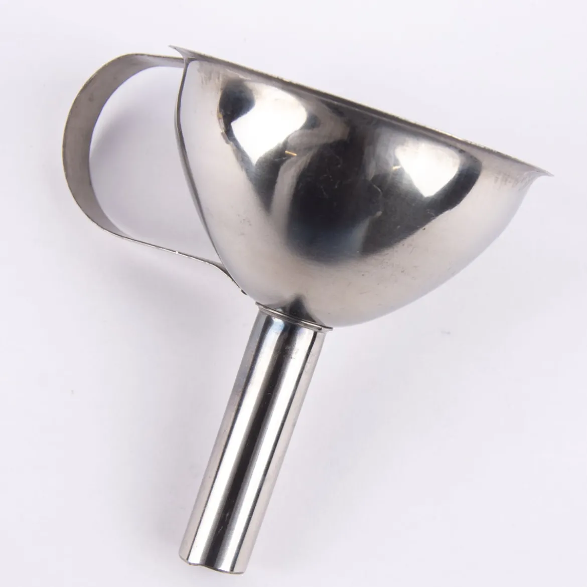 Trichter Metall silberfarbig 9x11,5x12cm