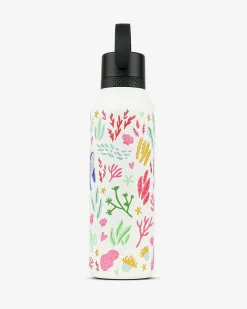 Trinkflasche ABIGAIL MORALES Reef Cream Runbott 600ml - geschmacksneutral, BPA-frei und auslaufsicher