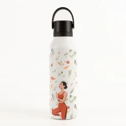 Trinkflasche LULALILA Yoga Runbott 600ml - geschmacksneutral, BPA-frei und auslaufsicher
