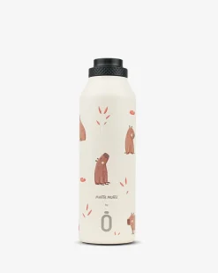Trinkflasche MARTA MUNTÉ Capybara Runbott 600ml - geschmacksneutral, BPA-frei und auslaufsicher