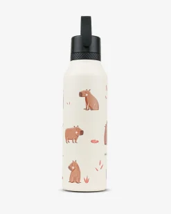 Trinkflasche MARTA MUNTÉ Capybara Runbott 600ml - geschmacksneutral, BPA-frei und auslaufsicher