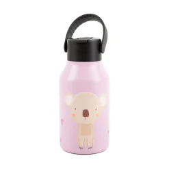 Trinkflasche Marta Munté Koala Cotton Candy von Runbott 350ml - geschmacksneutral, BPA-frei und auslaufsicher