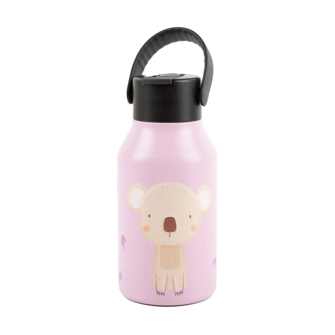 Trinkflasche Marta Munté Koala Cotton Candy von Runbott 350ml - geschmacksneutral, BPA-frei und auslaufsicher