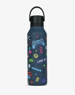 Trinkflasche PEDRO BAIGORRIA Retro Gamer Ocean Runbott 600ml - geschmacksneutral, BPA-frei und auslaufsicher