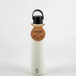Trinkflasche Runbott MII 1L Cream 1000ml - geschmacksneutral, BPA-frei und auslaufsicher