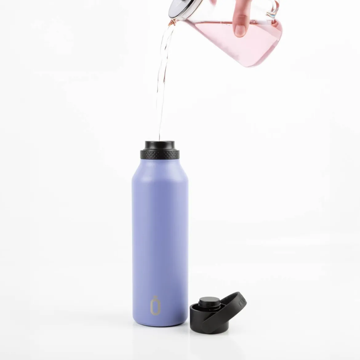 Trinkflasche Runbott MII 600ml Lavender - geschmacksneutral, BPA-frei und auslaufsicher