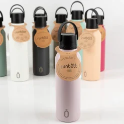 Trinkflasche Runbott MII 600ml Powder Pink - geschmacksneutral, BPA-frei und auslaufsicher