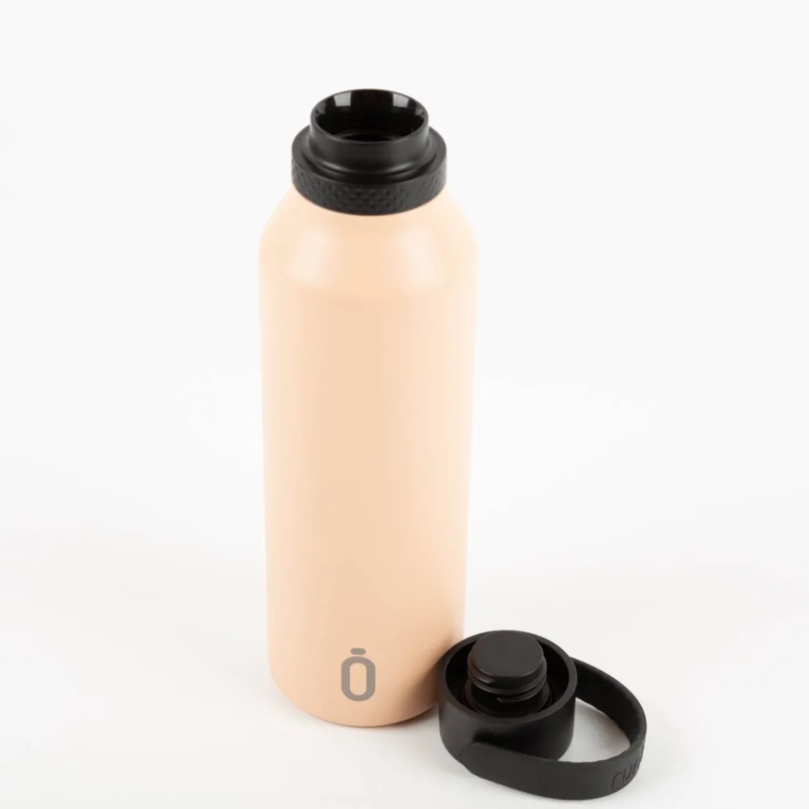 Trinkflasche Runbott MII 600ml Peach - geschmacksneutral, BPA-frei und auslaufsicher