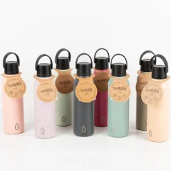 Trinkflasche Runbott MII 600ml Peach - geschmacksneutral, BPA-frei und auslaufsicher