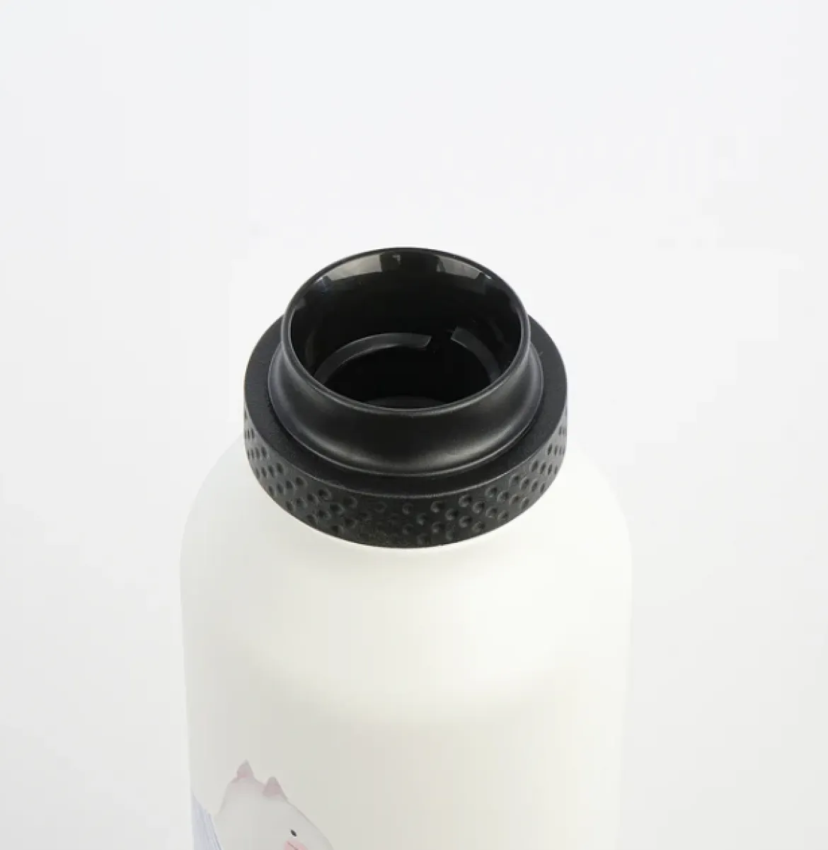 Trinkflasche Runbott 600ml La Tortuguita Blanca Lovley Cat Wool - geschmacksneutral, BPA-frei und auslaufsicher