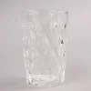 Trinkglas Diamantmuster geprägt Glas farblos 13x8cm