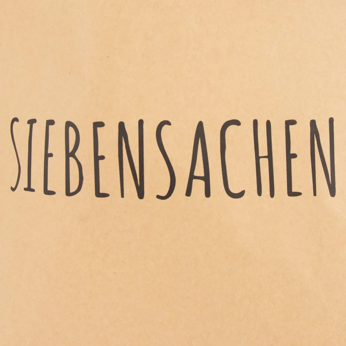 Tüte Siebensachen Papier natur weiß 40x50cm
