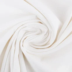 Twill Stoff Stretch Köper aus Baumwolle einfarbig weiß 1,35m Breite