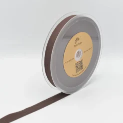 Twill Tape Köper Baumwollband Meterware Brown 20mm Breite