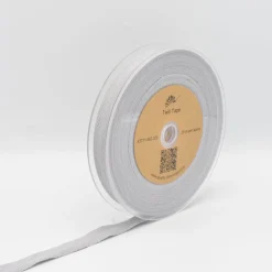 Twill Tape Köper Baumwollband Meterware Grey 20mm Breite