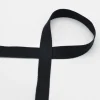 Twill Tape Köper Baumwollband Meterware Black 20mm Breite