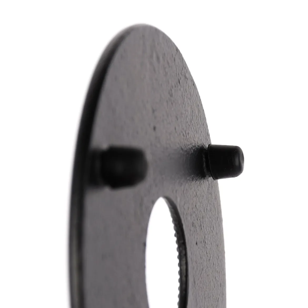 Untersetzer für Teekanne Gusseisen schwarz 14cm