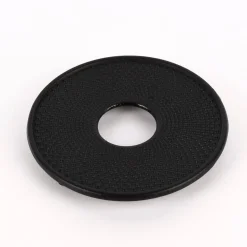Untersetzer für Teekanne Gusseisen schwarz 14cm