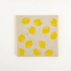 Untersetzer Zitronen Lemon Coaster 4er Set von Sass & Belle
