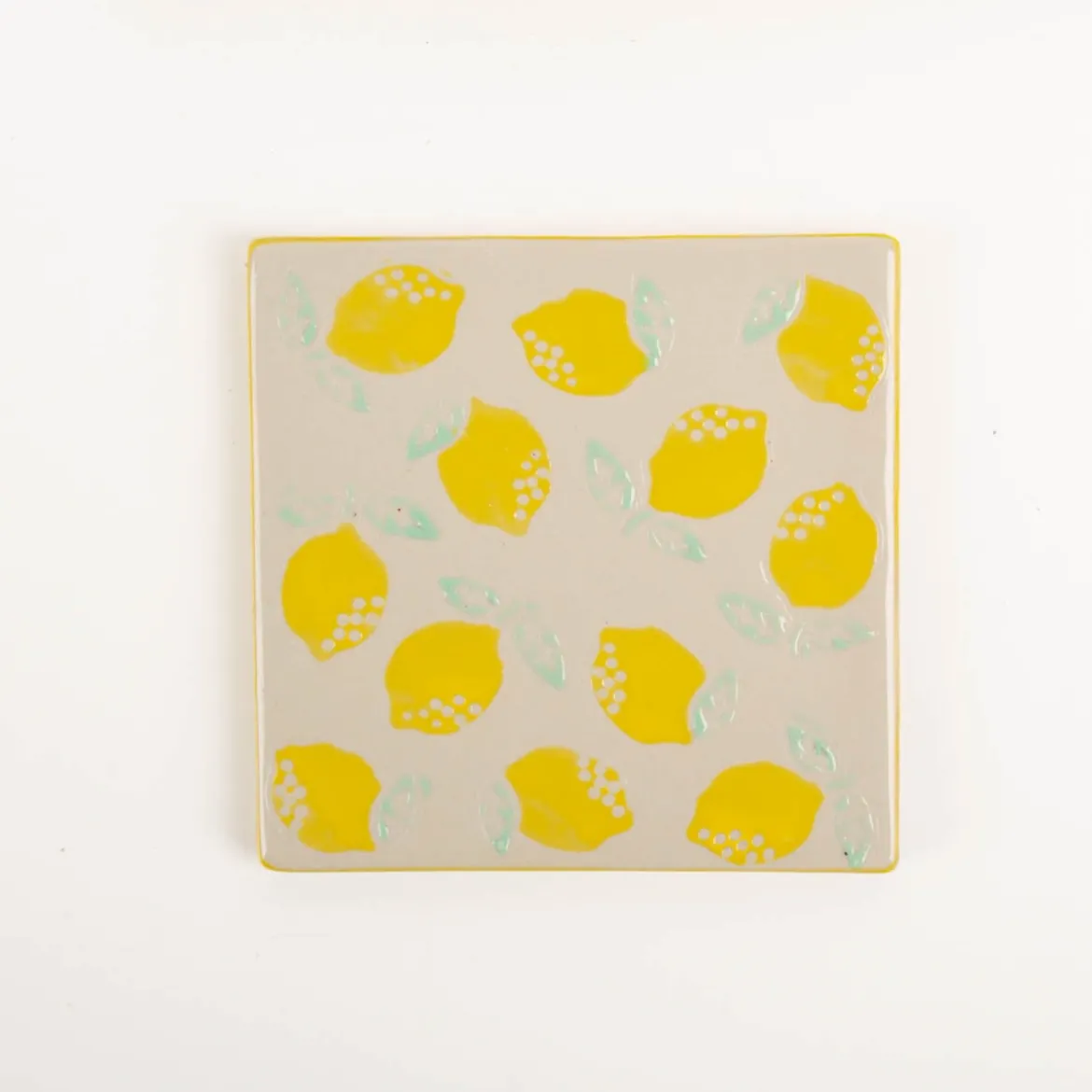 Untersetzer Zitronen Lemon Coaster 4er Set von Sass & Belle