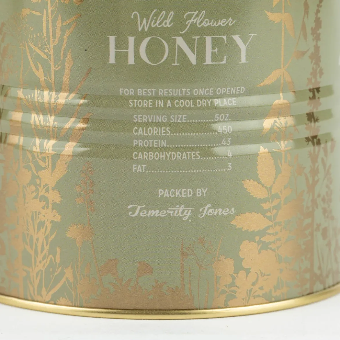 Utensilienhalter Wild Flowers Honey Biene 2er Set grün goldfarbig verschiedene Größen