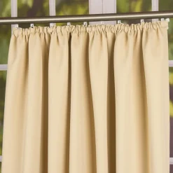 Verdunkelungsvorhang mit Universalband SOPRAN beige 175x140cm
