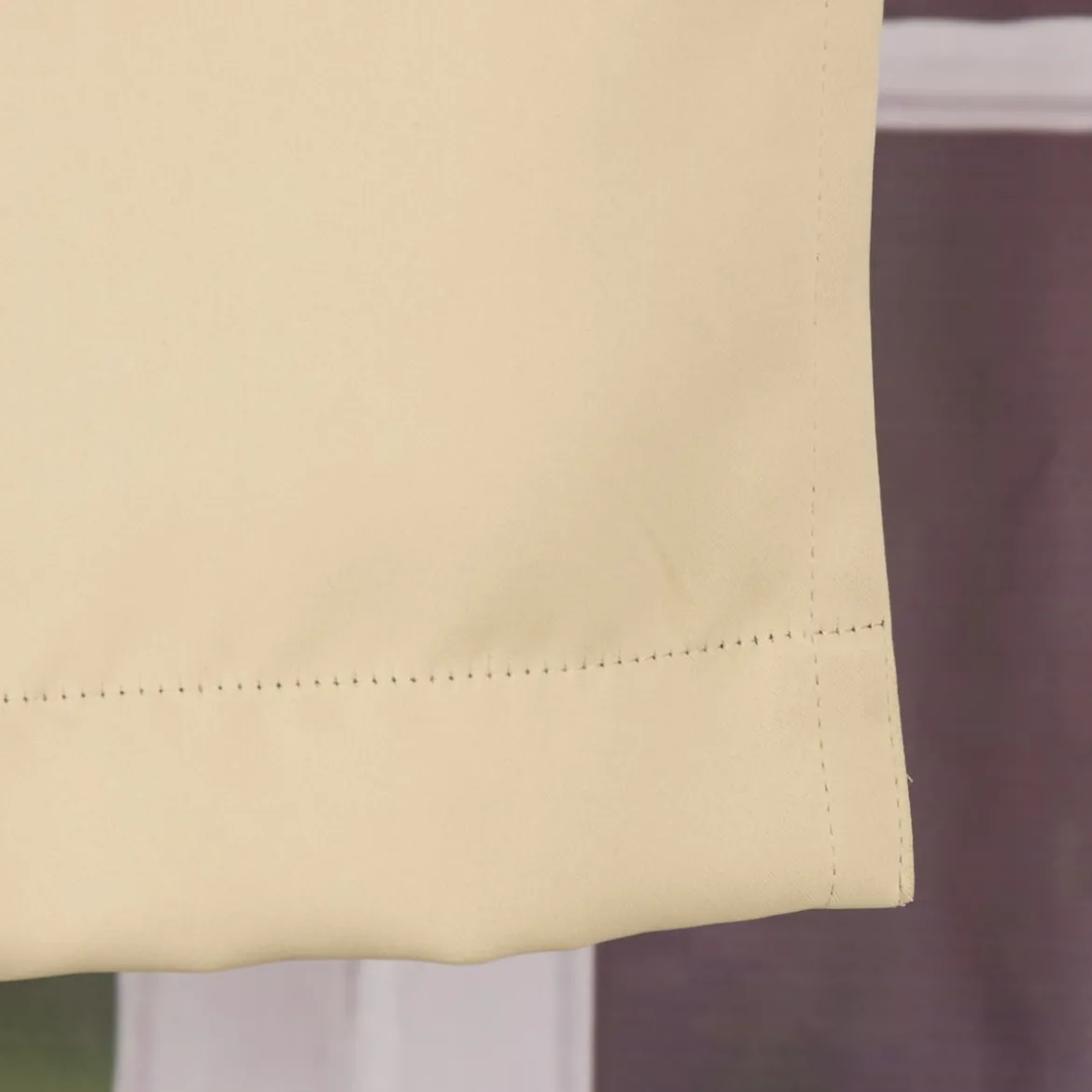 Verdunkelungsvorhang mit Universalband SOPRAN beige 245x140cm
