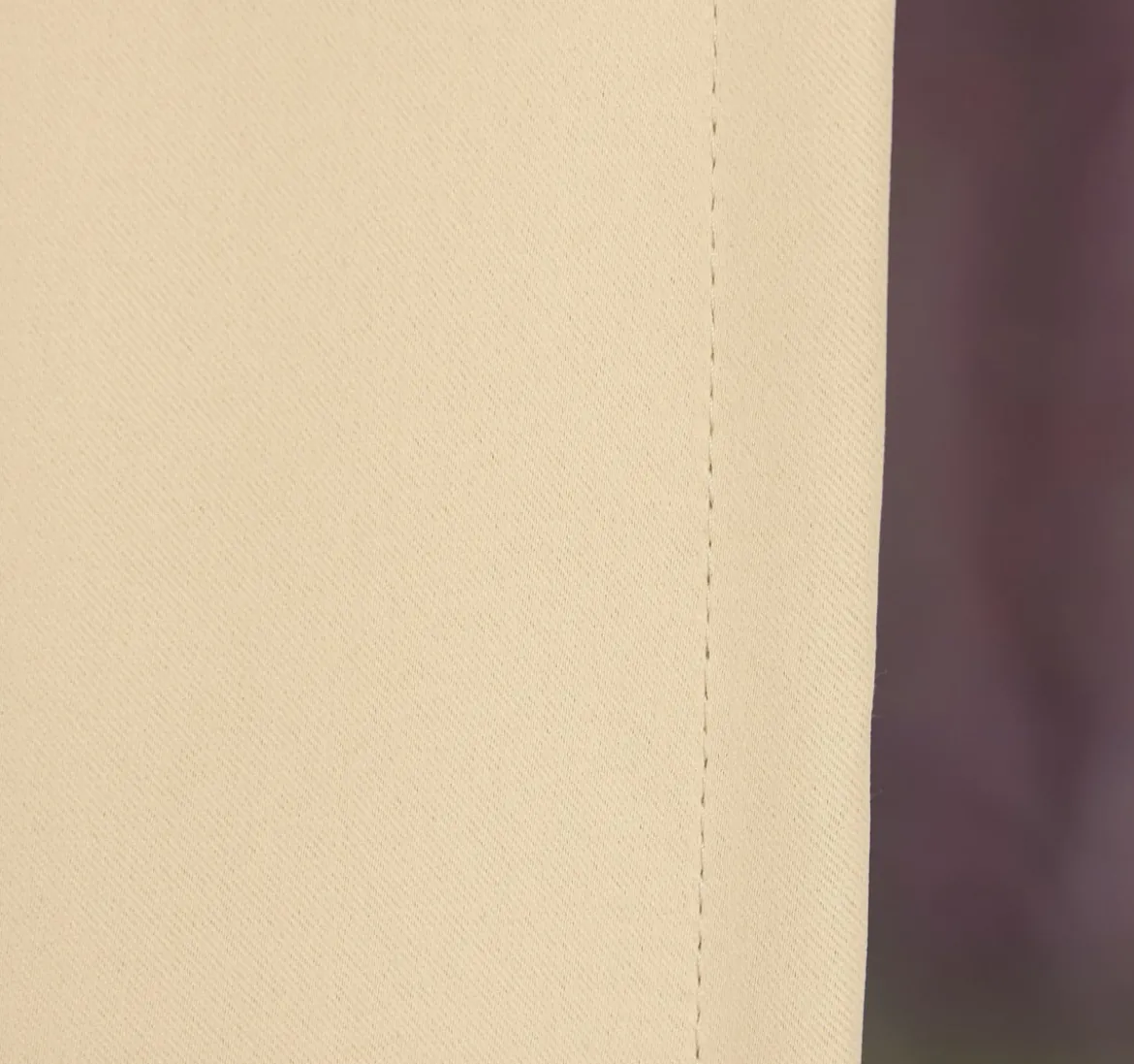 Verdunkelungsvorhang mit Universalband SOPRAN beige 245x140cm