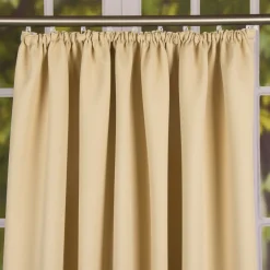 Verdunkelungsvorhang mit Universalband SOPRAN beige 245x140cm