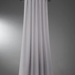 Verdunkelungsvorhang mit Universalband SOPRAN silber 245x140cm