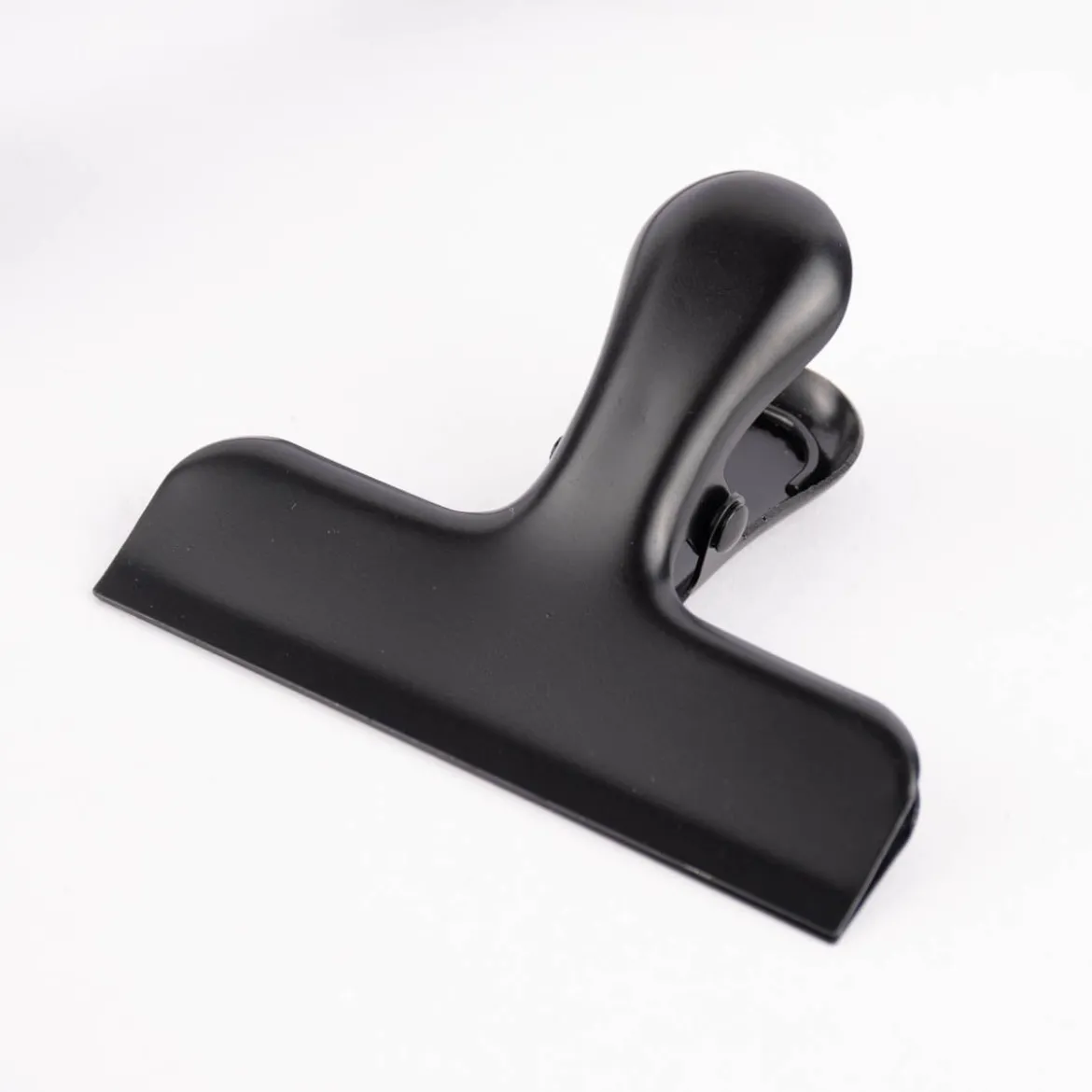 Verschlussklammern Kaffeelöffel Edelstahl schwarz 11,5x1,5cm 3er Set